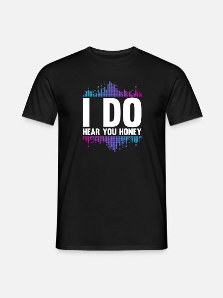 Tontechniker Sound Audio Engineer - Männer T-Shirt - Schwarz