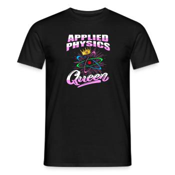 Physik Physiker - Männer T-Shirt - Schwarz - Vorne - AI Model Male 178 light (178cm)