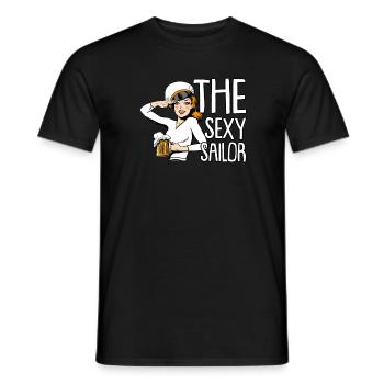 Voilier Voilier Sailor - T-shirt homme - noir - Devant - AI Model Male 178 light (178cm)