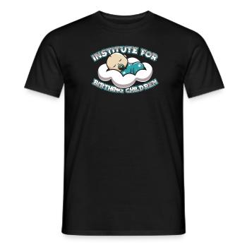 Hebamme Geburtshelfer - Männer T-Shirt - Schwarz - Vorne - AI Model Male 178 light (178cm)