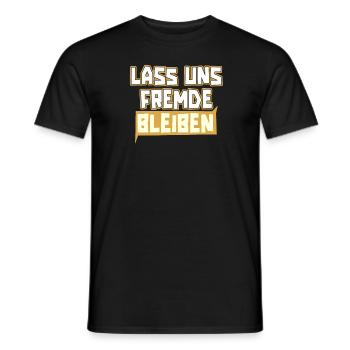 Sarkusmus Spruch Schwarzer Humor Lustiges Ironie - Männer T-Shirt - Schwarz - Vorne - AI Model Male 178 light (178cm)