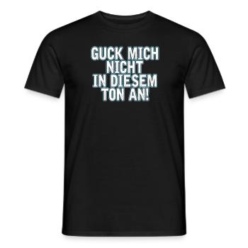 Sarkusmus Spruch Schwarzer Humor Lustiges Ironie - Männer T-Shirt - Schwarz - Vorne - AI Model Male 178 light (178cm)
