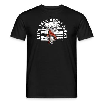 Teacher of Religion Religious Education - Men's T-Shirt - black - Front - AI Model Male 178 light (178cm)