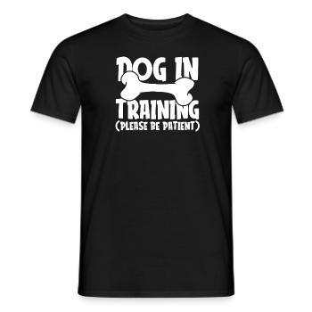 Dresseur de chiens Dresseur de chiens - T-shirt homme - noir - Devant - AI Model Male 178 light (178cm)