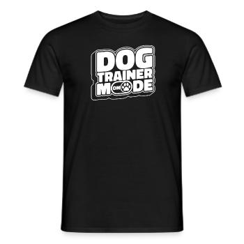 Dresseur de chiens Dresseur de chiens - T-shirt homme - noir - Devant - AI Model Male 178 light (178cm)