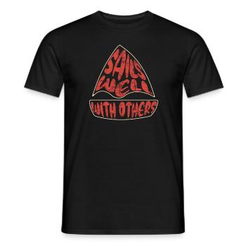 Voilier Voilier Voilier Voilier Marins - T-shirt homme - noir - Devant - AI Model Male 178 light (178cm)