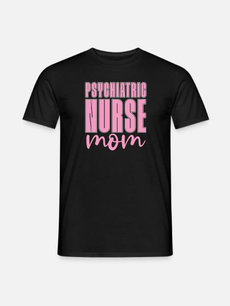 Krankenschwester Mama - Männer T-Shirt - Schwarz