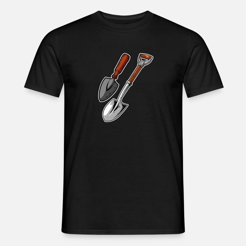 Hobbygärtner Garten - Männer T-Shirt - Schwarz