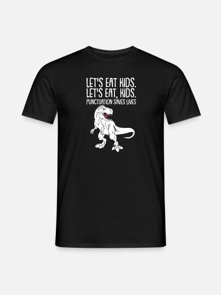 Dinosaur Adult dinosaur - Men's T-Shirt - black