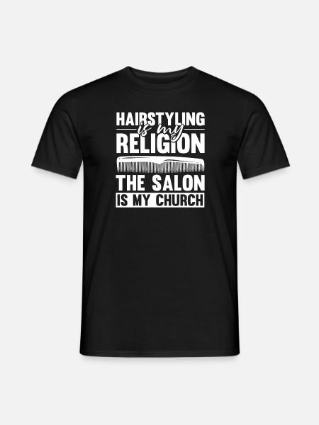 Coiffeur Coiffeur Coiffeur - T-shirt homme - noir