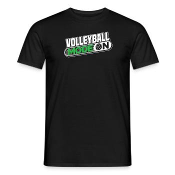 Volleyball Volleyball Player Volleyball Mama - T-shirt homme - noir - Devant - AI Model Male 178 light (178cm)