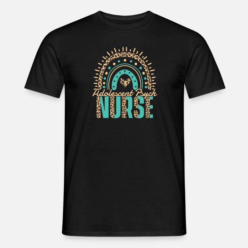 Krankenschwester - Männer T-Shirt - Schwarz