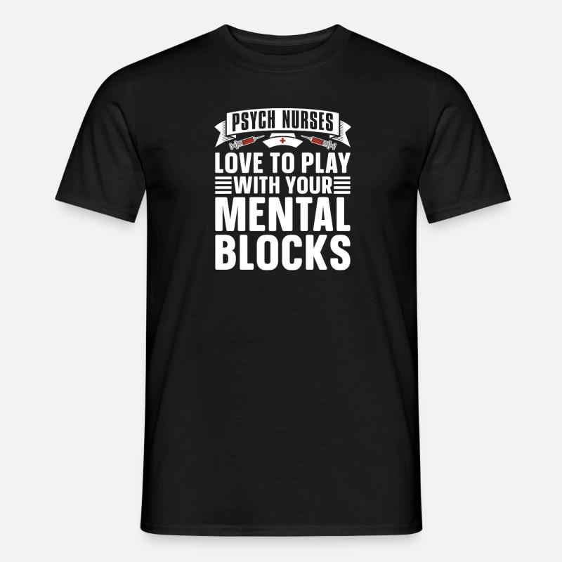 Krankenschwester - Männer T-Shirt - Schwarz