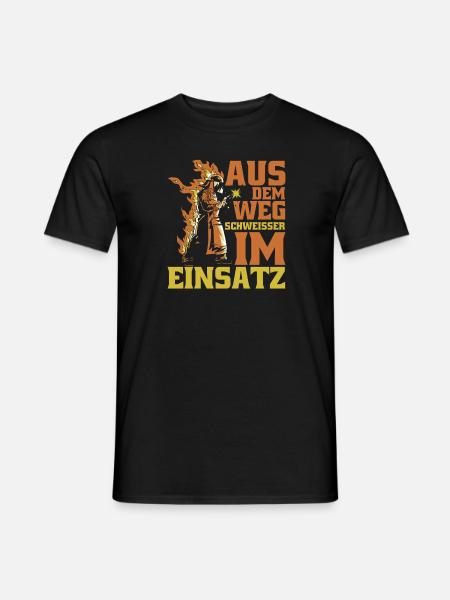 Schmied Metallbauer Schlosser - Männer T-Shirt - Schwarz