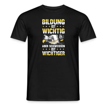 Schmied Metallbauer Schlosser - Männer T-Shirt - Schwarz - Vorne - AI Model Male 178 light (178cm)