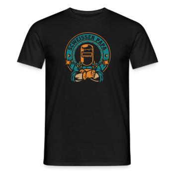 Schmied Metallbauer Schlosser - Männer T-Shirt - Schwarz - Vorne - AI Model Male 178 light (178cm)