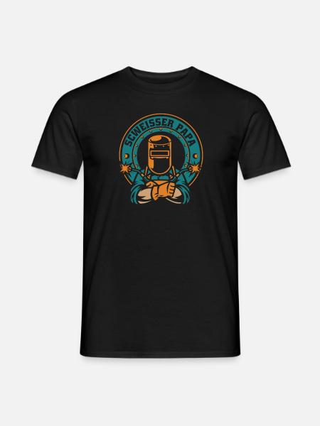 Schmied Metallbauer Schlosser - Männer T-Shirt - Schwarz