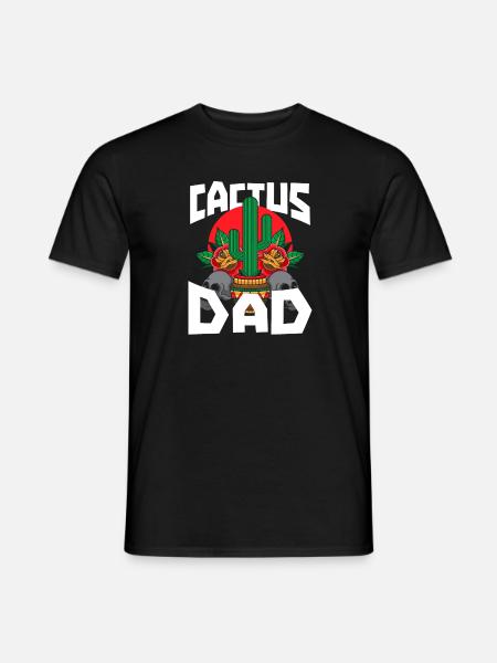 Cactus Garden - Men's T-Shirt - black
