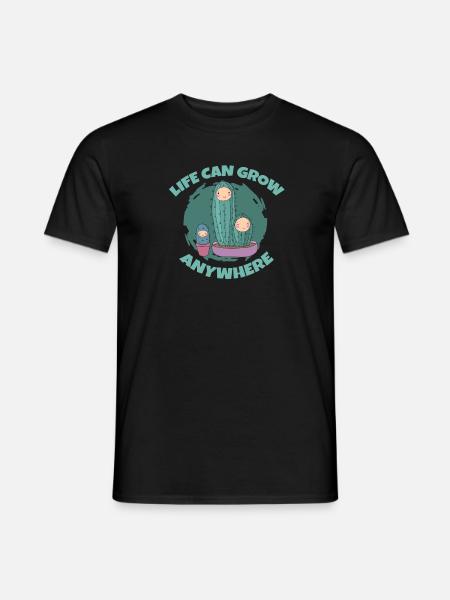 Cactus Garden - Men's T-Shirt - black