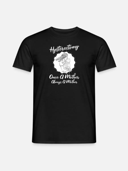 Hysterectomy Mom - Men's T-Shirt - black