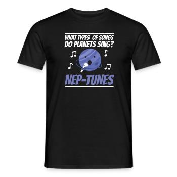 Music Teacher Music Teacher Funny - Men's T-Shirt - black - Front - AI Model Male 178 light (178cm)