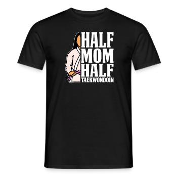 Taekwondo Taekwondo-Mama - Männer T-Shirt - Schwarz - Vorne - AI Model Male 178 light (178cm)