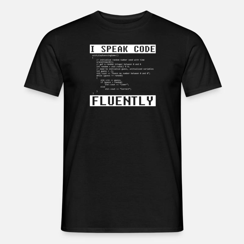 Développeur Coder Programmeur Drôle - T-shirt homme - noir