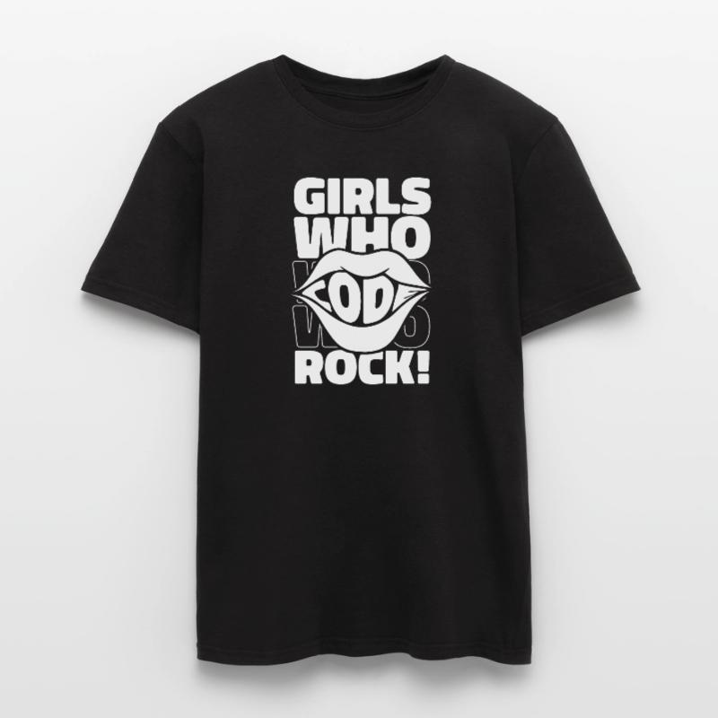 Developer Coder Programmer Girl Men's T-Shirt