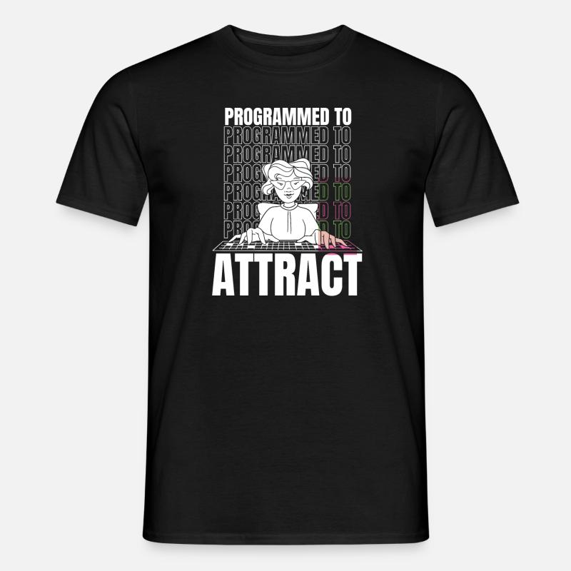 Developer Coder Programmer Funny - Men's T-Shirt - black