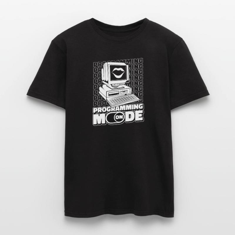 Développeur Coder Programmeur Mode activé T-shirt homme