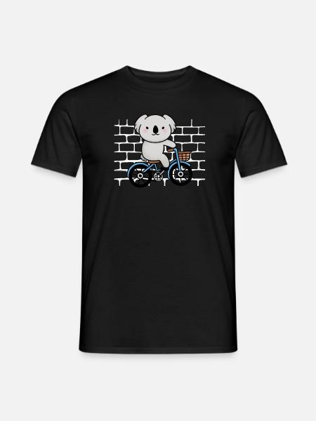 Vélo Koala Bear - T-shirt homme - noir