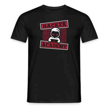 Entwickler Coder Programmierer Akademie - Männer T-Shirt - Schwarz - Vorne - AI Model Male 178 light (178cm)