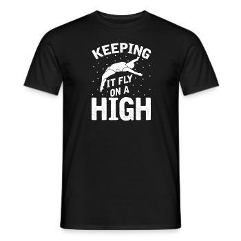 Plongeur Plongeur Humour - T-shirt homme - noir - Devant - AI Model Male 178 light (178cm)