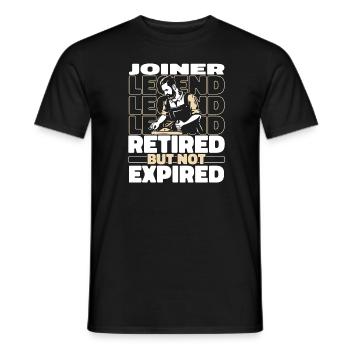 Tischler Schreiner Im Ruhestand - Männer T-Shirt - Schwarz - Vorne - AI Model Male 178 light (178cm)
