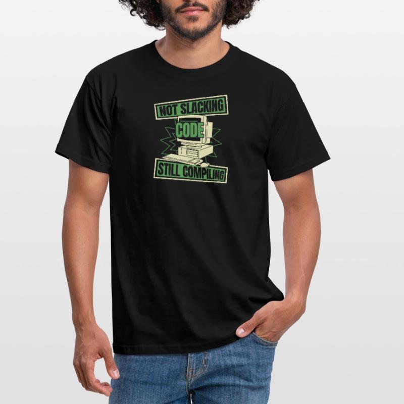 Developer Coder Programmer Slacken Men's T-Shirt