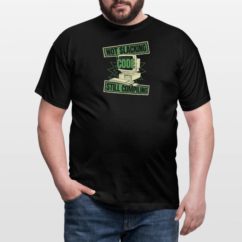 Developer Coder Programmer Slacken Men's T-Shirt