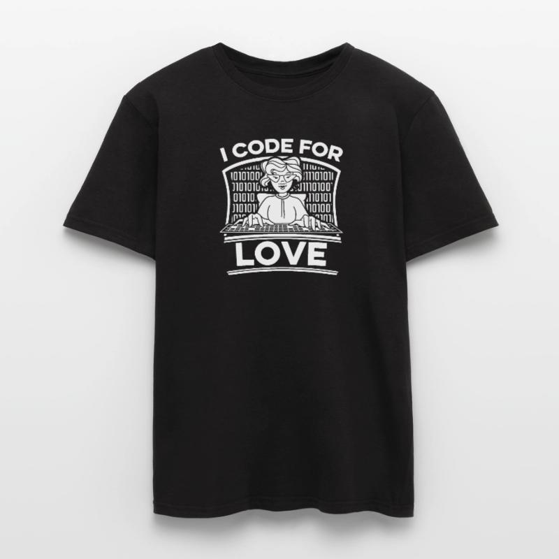 Développeur Coder Programmeur Love T-shirt homme