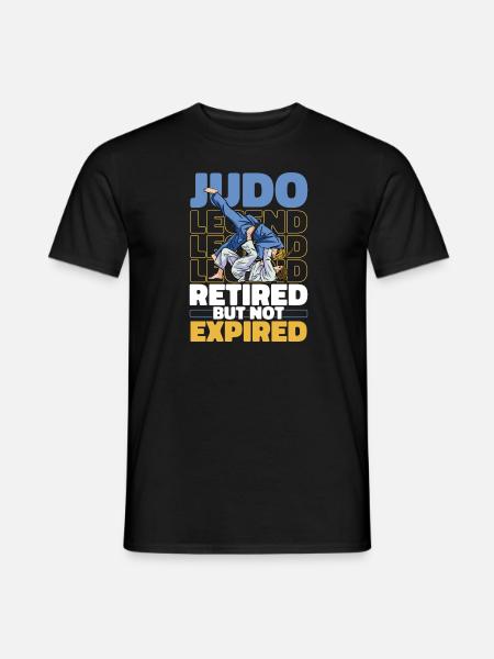 Judoka Pensioners - Men's T-Shirt - black