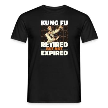 Kung Fu Im Ruhestand - Männer T-Shirt - Schwarz - Vorne - AI Model Male 178 light (178cm)