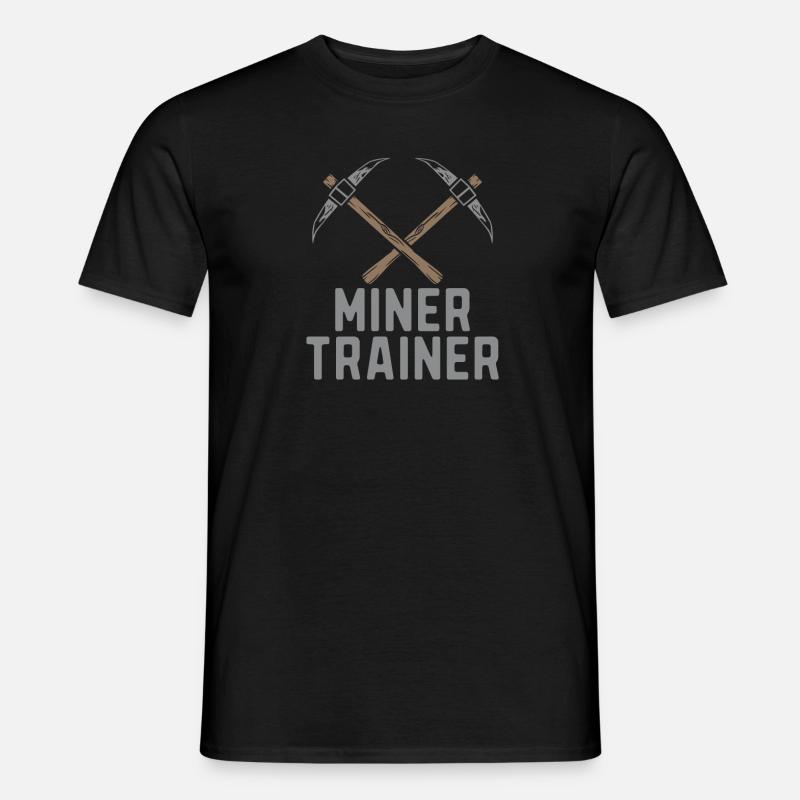 Engineer Mining Engineer - Men's T-Shirt - black