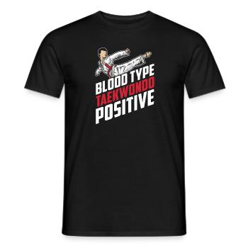 Taekwondo Père Taekwondo - T-shirt homme - noir - Devant - AI Model Male 178 light (178cm)
