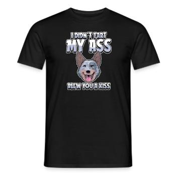 Australischer Rinderhund - Männer T-Shirt - Schwarz - Vorne - AI Model Male 178 light (178cm)