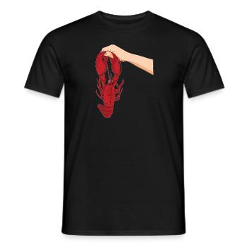 Hummer Lobster - Männer T-Shirt - Schwarz - Vorne - AI Model Male 178 light (178cm)