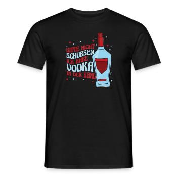 Vodka Wodka Witzig Wodka - Männer T-Shirt - Schwarz - Vorne - AI Model Male 178 light (178cm)
