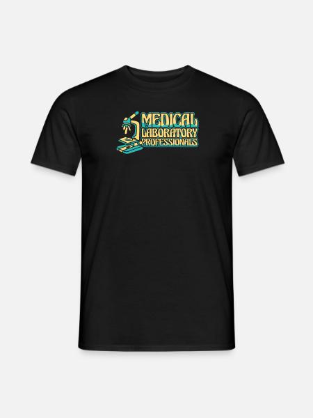 Biology Biologist Microscope - Men's T-Shirt - black