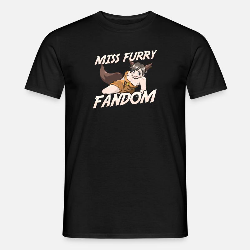 Furry Fandom Fursuits Missing - Men's T-shirt - black