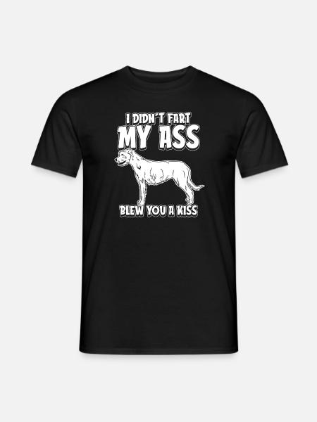 Irish wolfhound - Men's T-Shirt - black