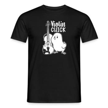 Violon Violon Poussin - T-shirt homme - noir - Devant - AI Model Male 178 light (178cm)