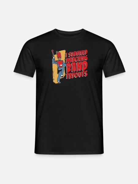 Fanfahrzug Spielmannszug Lustig - Men's T-Shirt - black