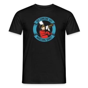 Fanfare trompette - T-shirt homme - noir - Devant - AI Model Male 178 light (178cm)